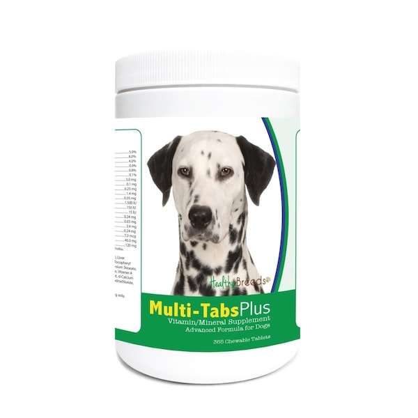 Healthy Breeds Dalmatian Multi-Tabs Plus Chewable Tablets, 365PK 840235122980 - main